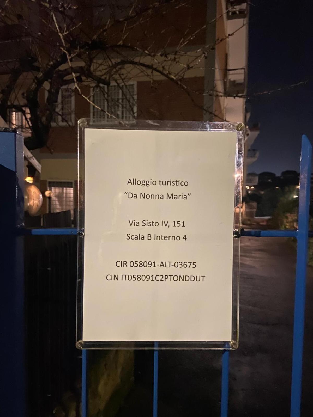 Da Nonna Maria Lejlighed Rom Eksteriør billede